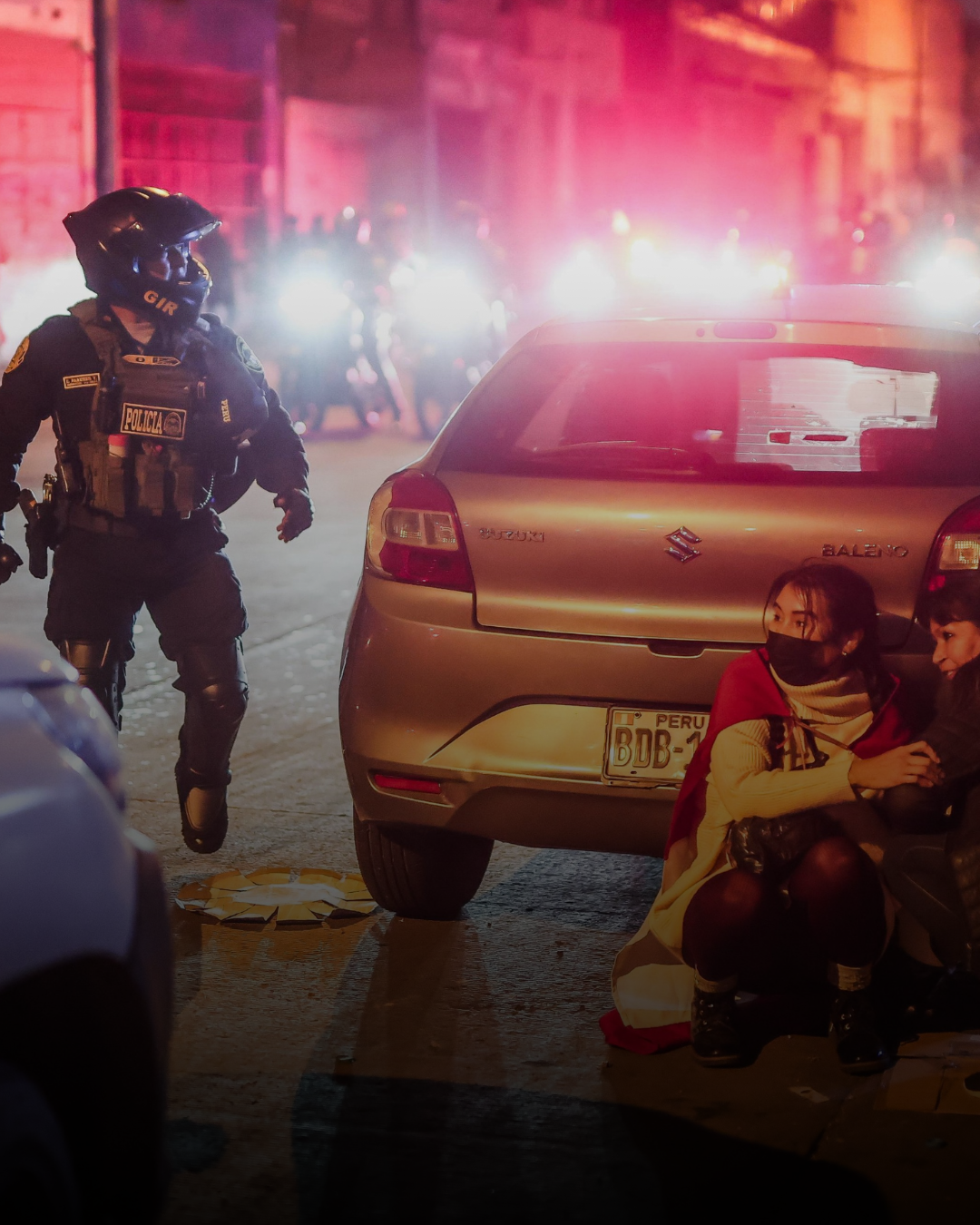 Perú: más periodistas, fotógrafos y reporteros agredidos y víctimas de disparos de perdigones durante marchas contra el gobierno de Dina Boluarte